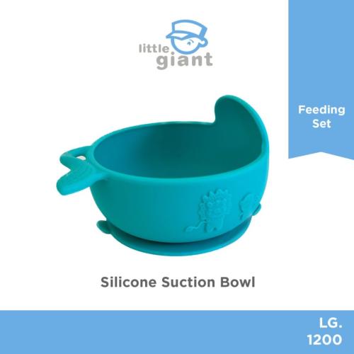 Silicone Suction Bowl - Green