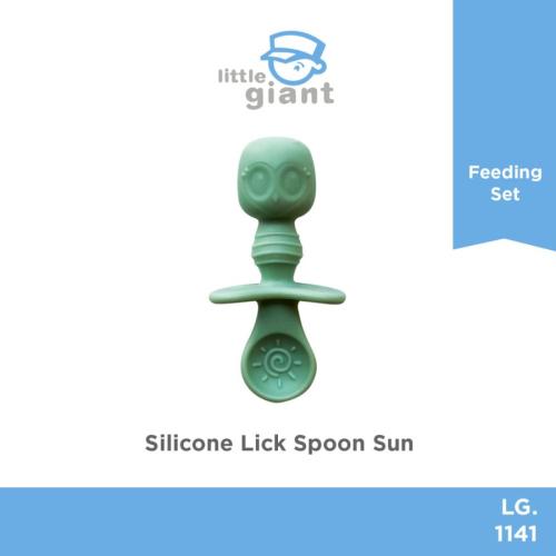Silicone Lick Spoon Sun - Green