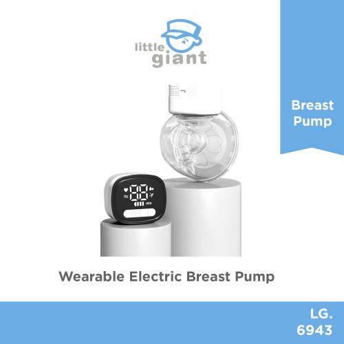 Little Giant Wearable Electric Breast Pump White