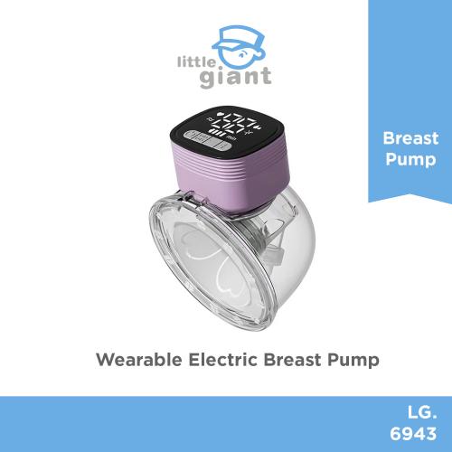 Little Giant Wearable Electric Breast Pump Purple