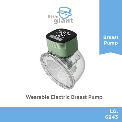 Little Giant Wearable Electric Breast Pump Green