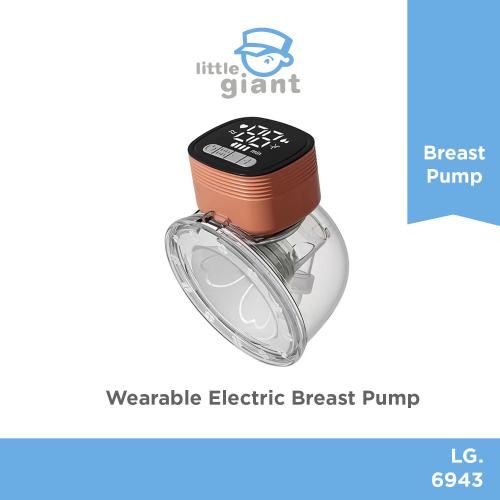 Little Giant Wearable Electric Breast Pump Orange