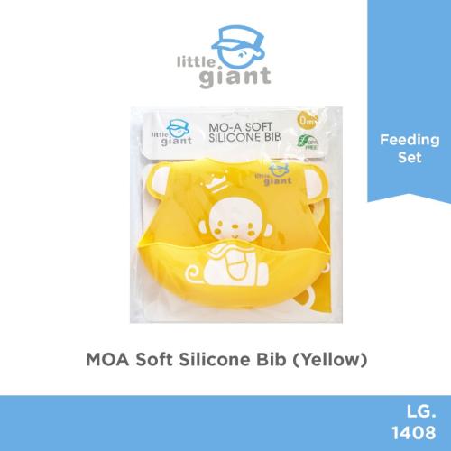 MO-A Soft Silicone Bib Yellow