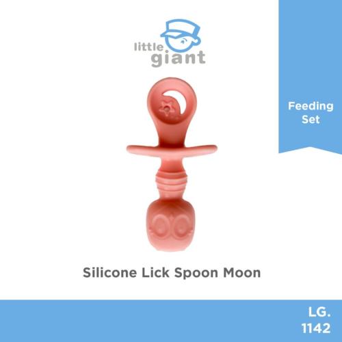 Silicone Lick Spoon Moon - Pink