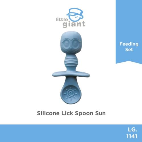 Silicone Lick Spoon Sun - Blue
