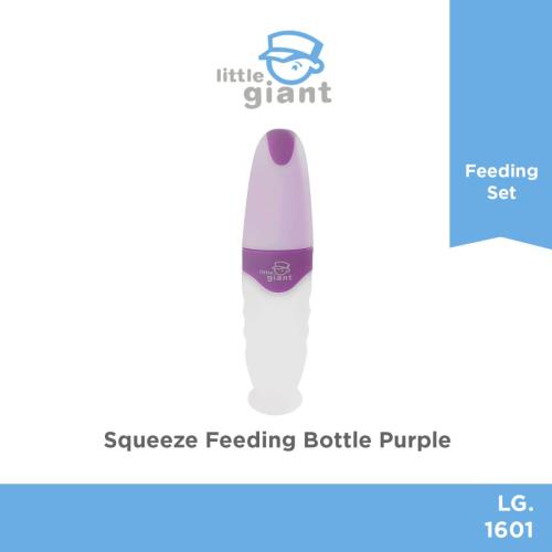 Squeeze Feeding Bottle - Purple